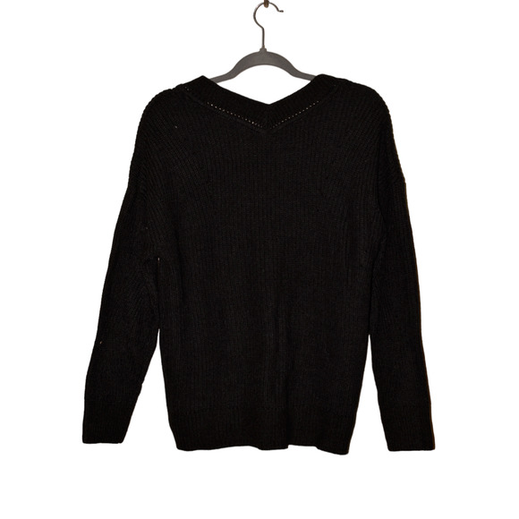 CLOTH BY DESIGN NEW $79 Long Sleeve V-Neck Button-Up Cardigan in‎ Charcoal Small - Picture 2 of 3